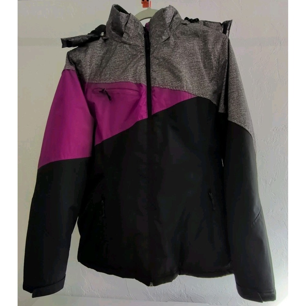 Magellan Outdoors Women XL Ski Jacket Color‎ Purple, Black, Grey New with Tags